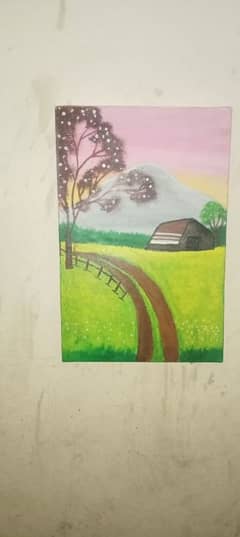 wall hand panting