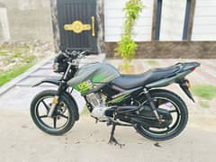 YBR 125G Matt Green 2022 (Neat & Clean)