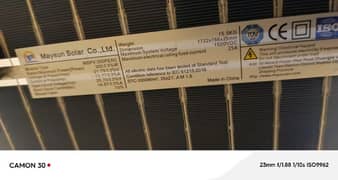 Maysun 300 watt solar panel double glass