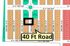 L - 241 (40 Ft Road) North Town Residency Phase - 01 (Surjani)