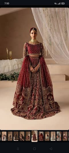 Batik latest collection bridal wear in small size