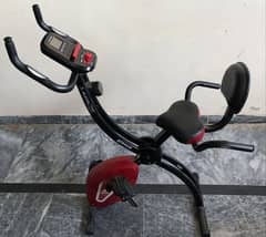 Alinco Exercise Bike,Foldable,Accessory Holder,Easy Assembly