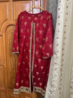 red 3 Piece suit fancy dress