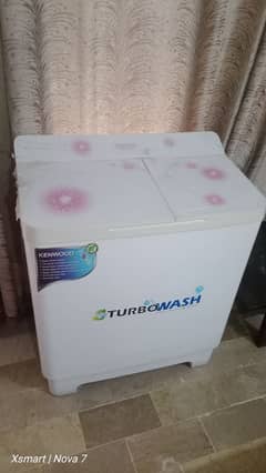 Kenwood double washing machine manual new with box