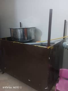 Food counter for sale|With stove setup | Mega size counter
