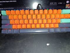 mucai 60% mechanical keyboard (red switches)