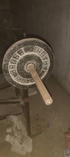 bench press vs rod bhai abhi naya liya tha asa hi para hua