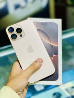 Iphone 16 pro Max HK 256gb desert Battery 100%