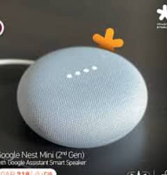 google nest mini 2nd gen . google assiatant speaker