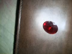 23 Carat Natural Yaqoot (Ruby) Stone For Sale Certified & Genuine