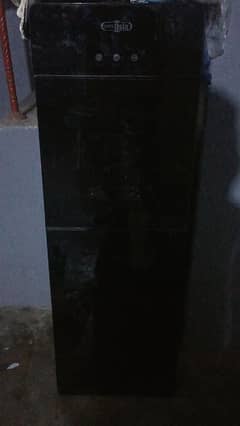 Super Asia Water Dispenser | Black Glass Door | 3 Taps | Almost New
