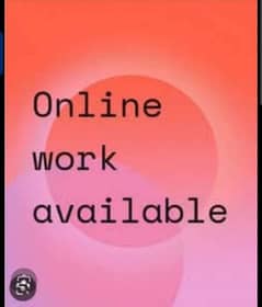 online work available just need your time