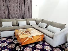 L-shape sofa set
