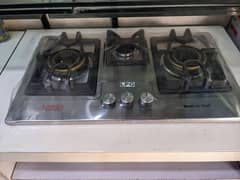 3 burner Hob Heavy duty