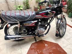 Honda CG 125 2024 All punjab number Biometric available