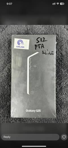 Samsung s25 officially pta approved 1year warranty