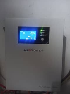 Max Power Solar Inverter 1.2 KVA (900 Waat) under warranty for Sale