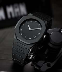 Premium Quality|Black Arabic Auro|Branded stainless steel.