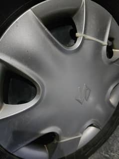 Wagon R vxl original rim with wheel cups