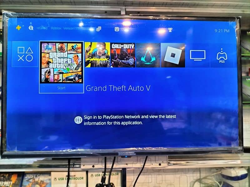 PS4 FAT Model 1200 Storage 1TB 4 Games  1 wirless orginal contoler 7