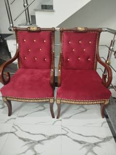 Brand New Chairs with Center Table for Sale