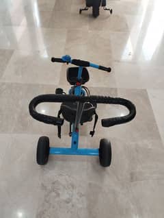 Kids try cycle with handle stroller imported china