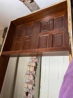 wood door frame