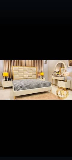 new bed set/ Luxury furniture/ new bed/ new furniture