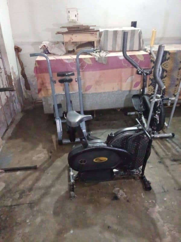 Eleptical Orbitrek full body workout exercise cycle 0