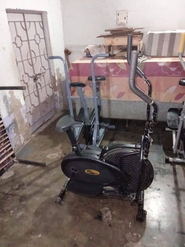 Eleptical Orbitrek full body workout exercise cycle 1
