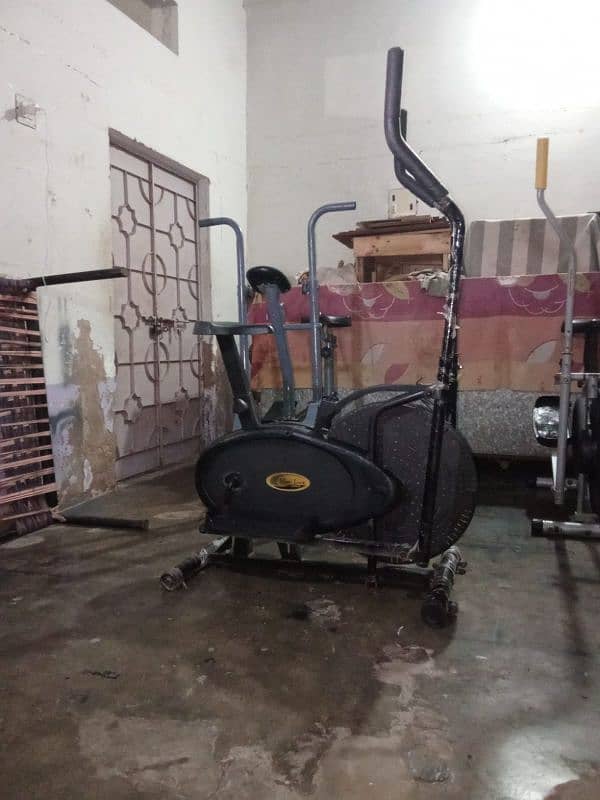 Eleptical Orbitrek full body workout exercise cycle 2