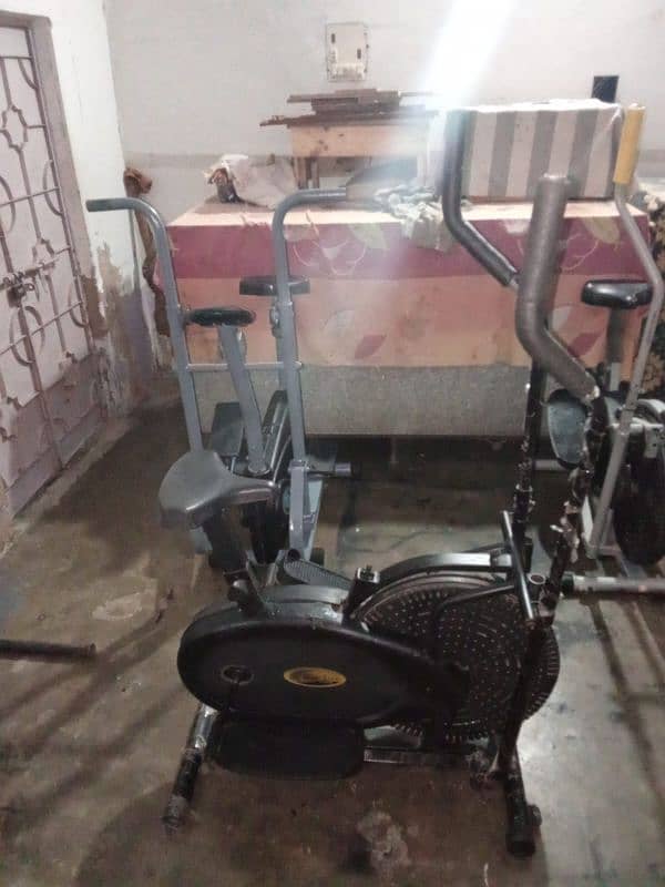 Eleptical Orbitrek full body workout exercise cycle 3