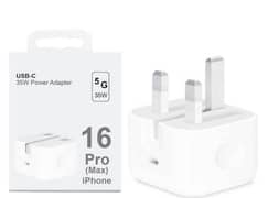 original iPhone 16 Pro Max charger 20 watt with original cable