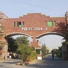 Prime 1 Kanal Residential Plot for Sale in Punjab University Phase 1 Only PKR 4.5 Crore