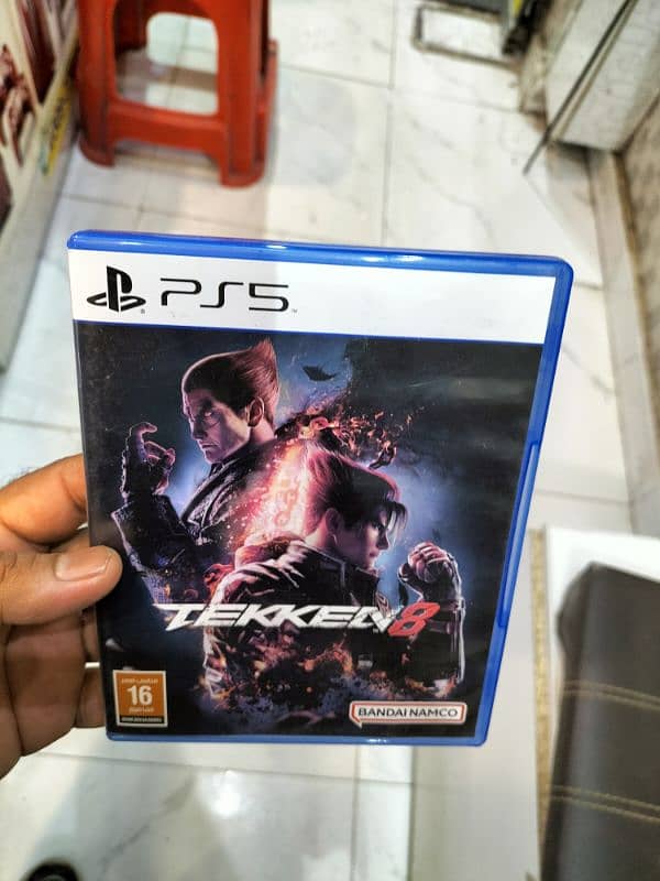 PS5 TEKKEN 8  And PS5 GTA V New Brand Avaiable All Pakistan Delivery 2