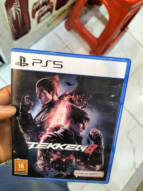 PS5 TEKKEN 8  And PS5 GTA V New Brand Avaiable All Pakistan Delivery 8