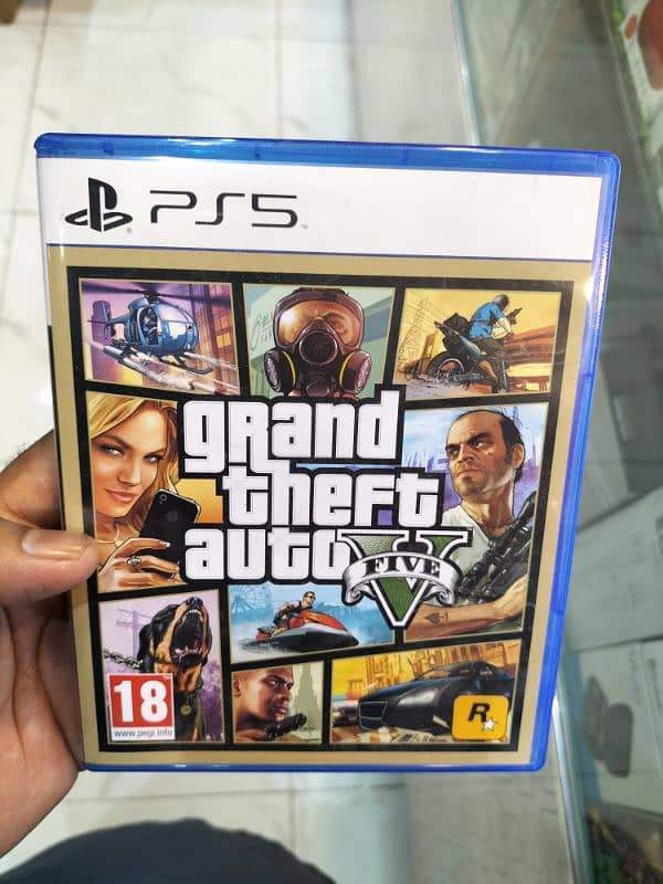 PS5 TEKKEN 8  And PS5 GTA V New Brand Avaiable All Pakistan Delivery 10