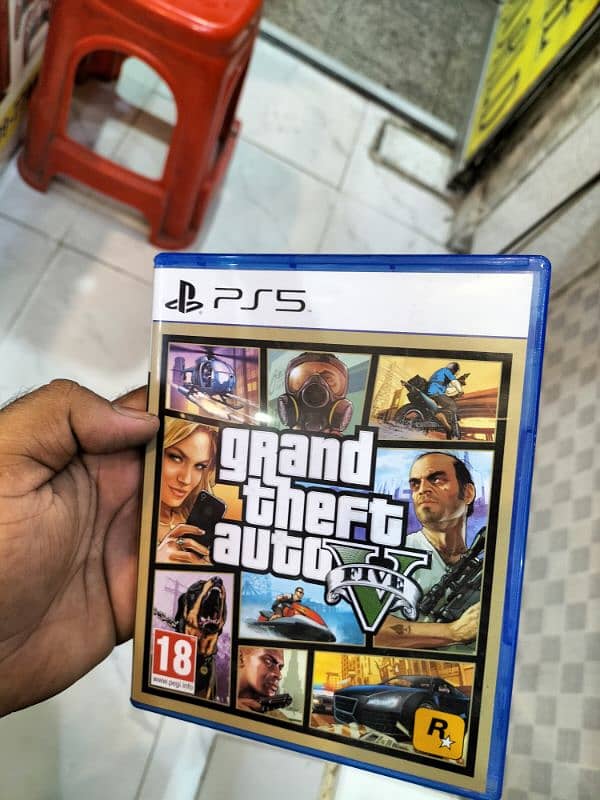 PS5 TEKKEN 8  And PS5 GTA V New Brand Avaiable All Pakistan Delivery 12