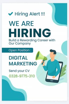 We Are  Hiring: Marketing & Management Professionals