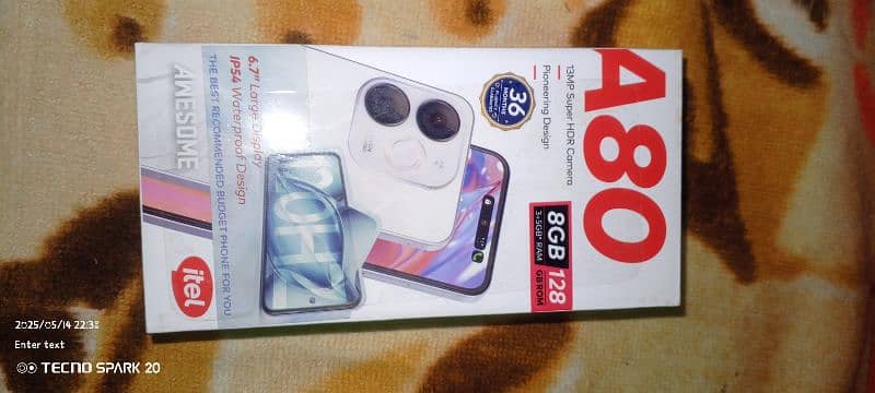 Itel A80 read add 0