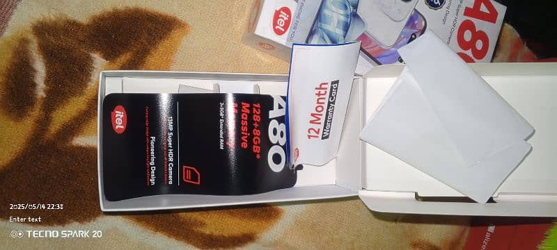 Itel A80 read add 1