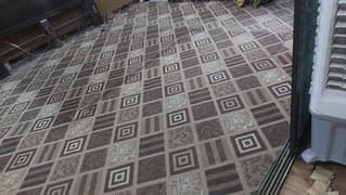 carpet with foming sheet