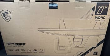 MSI G272QPF 27” (Brand new condition)