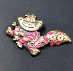 Disney Steampunk Wonderland cheshire cat pin workout condition