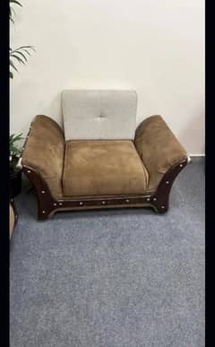 Elegant Plushed Velvet Sofa Set Best For Office and Home