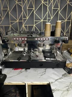 Espresso machine and grinder