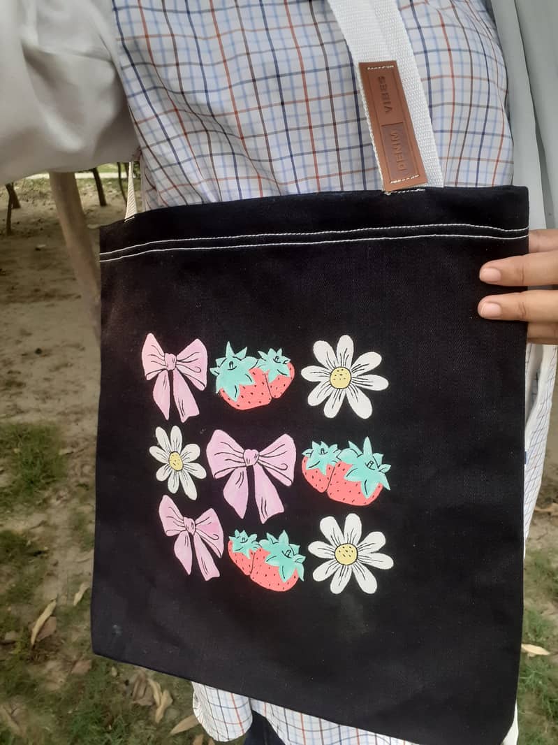 Jean's tote bags ,university and college bags, beautiful casual bags 5