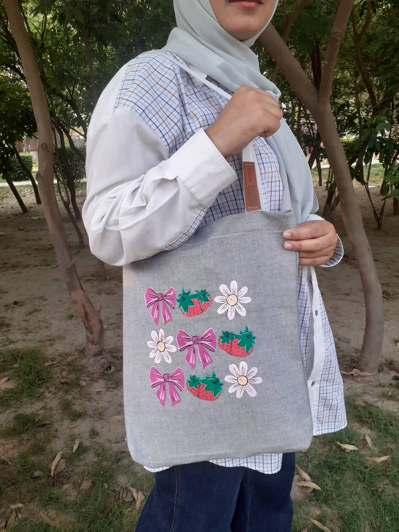 Jean's tote bags ,university and college bags, beautiful casual bags 7