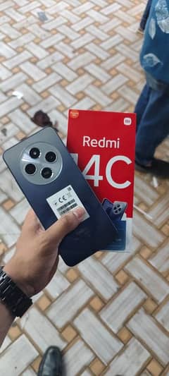Redmi 14c brand new 11 months warenty complete saman 6GB 128GB