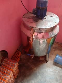 60 liters double jacket juice plant